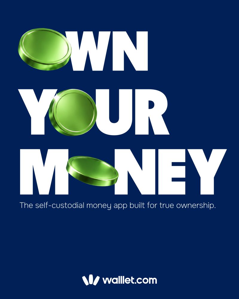 walllet_com's tweet photo. If someone else can freeze your money, do you really control it?

Most financial apps are custodial.  
You see a balance on the screen, but the platform is still holding the funds.

With walllet, it works differently.

Your keys stay on your device.  
Your assets stay under your control.  
No arbitrary freezes.

That’s the difference between:

“I own my money.”
and  
“A company is holding my money for me.”

With walllet, you stay in control without giving up ownership.