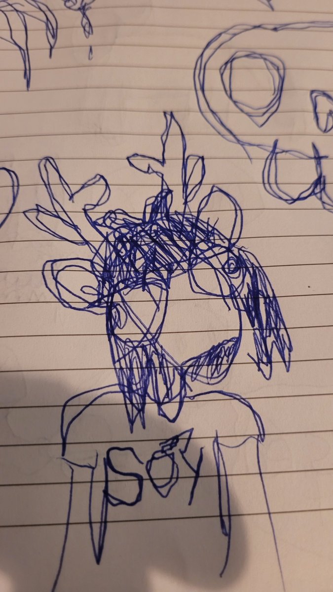 gloomygvrl666's tweet photo. learning to draw left handed (so everything looks like a mess) but i liked this deer a lot so i decided to draw it right handed in mspaint xd https://t.co/2Ulijp3nW6