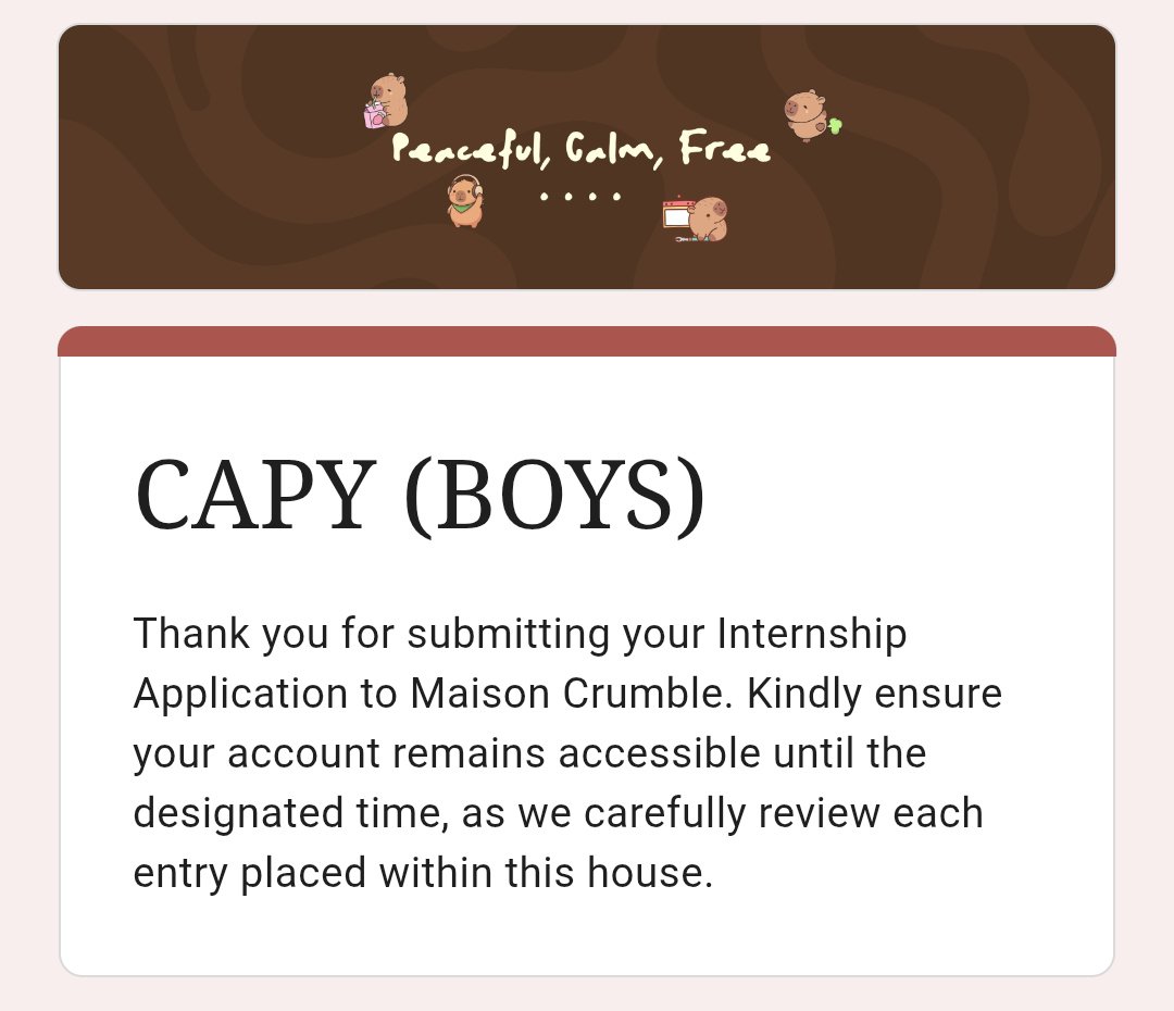 Chueit's tweet photo. @CapySanctuary baca form aku gw SEKARANG! >___O https://t.co/n5GJaqeRuC