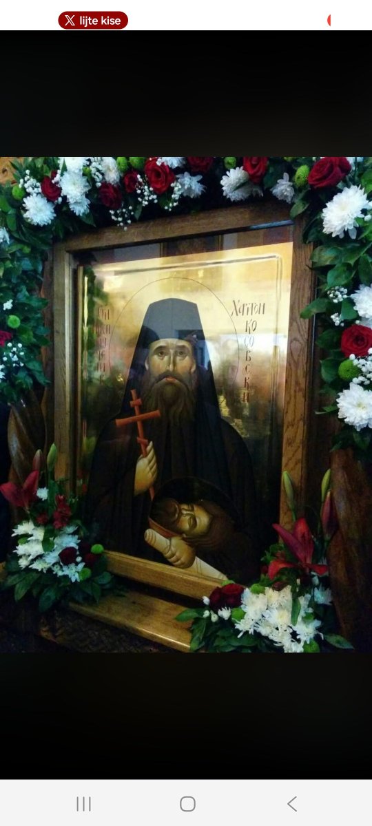 Milorad35927974's tweet photo. Sveti Hariton Kosovsko-Metohijski https://t.co/RjmjGkOjp1