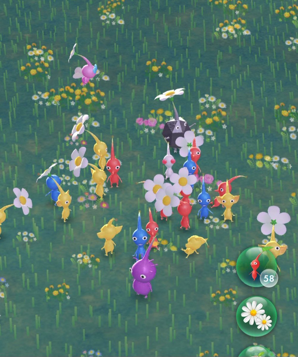 aitan_dayo_'s tweet photo. ピクミンブルームを始めてから早1週間！🌱✨️(あまり歩けてはいない)
毎日癒しをもらっている～！(*ﾟ▽ﾟ*)💝 https://t.co/VbB0Of5ktI