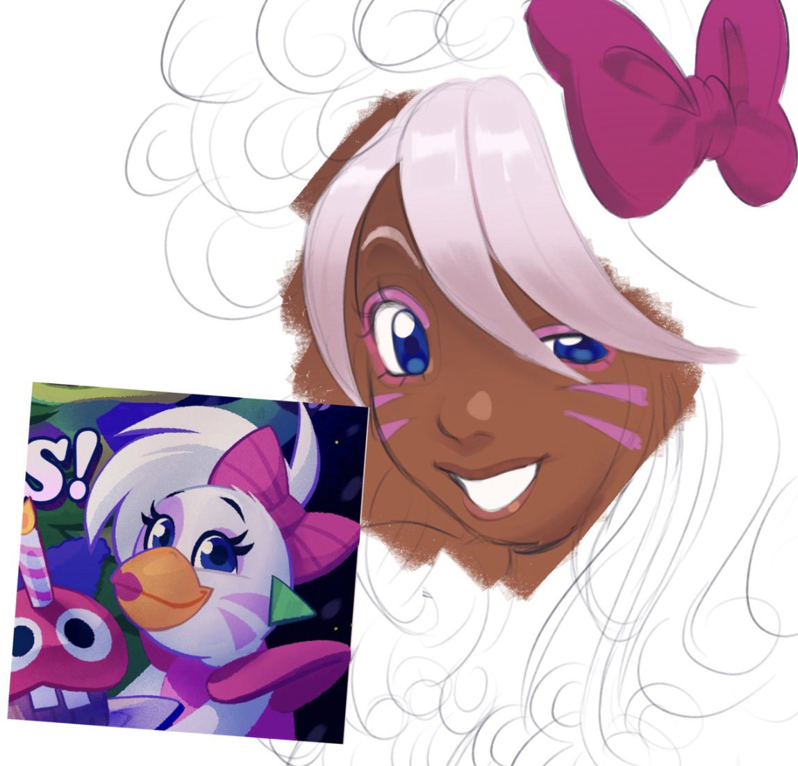 froggieske81584's tweet photo. glamrock chica wip https://t.co/OXJQfSzzke