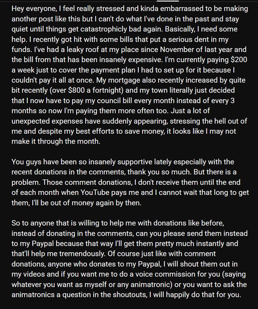 EthGoesBOOM's tweet photo. IMPORTANT POST: Life update/I need some help https://t.co/GO5fCyeppq