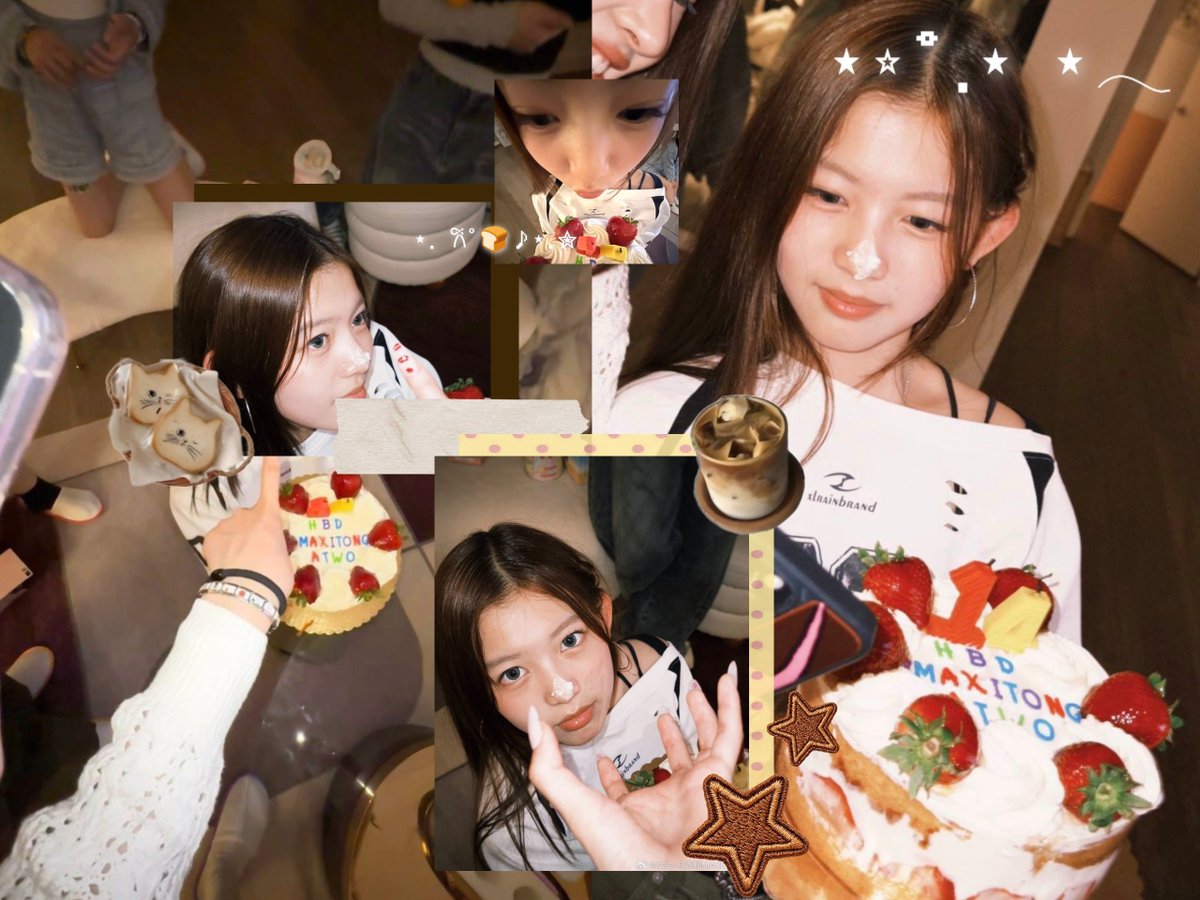 xictong's tweet photo. itsy bitsy crümbs from my 14th birthday ❤︎⁠ https://t.co/wXZALjmMLH