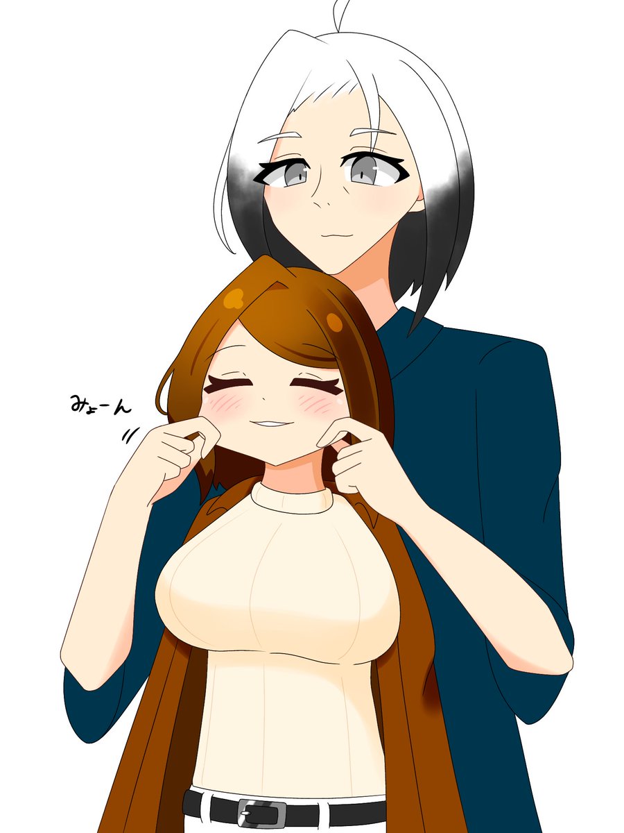 Mint_Illus's tweet photo. 千春ﾏﾏと千秋ﾊﾟﾊﾟ
顔がちょっと伸びるよ https://t.co/1Ueok0C516