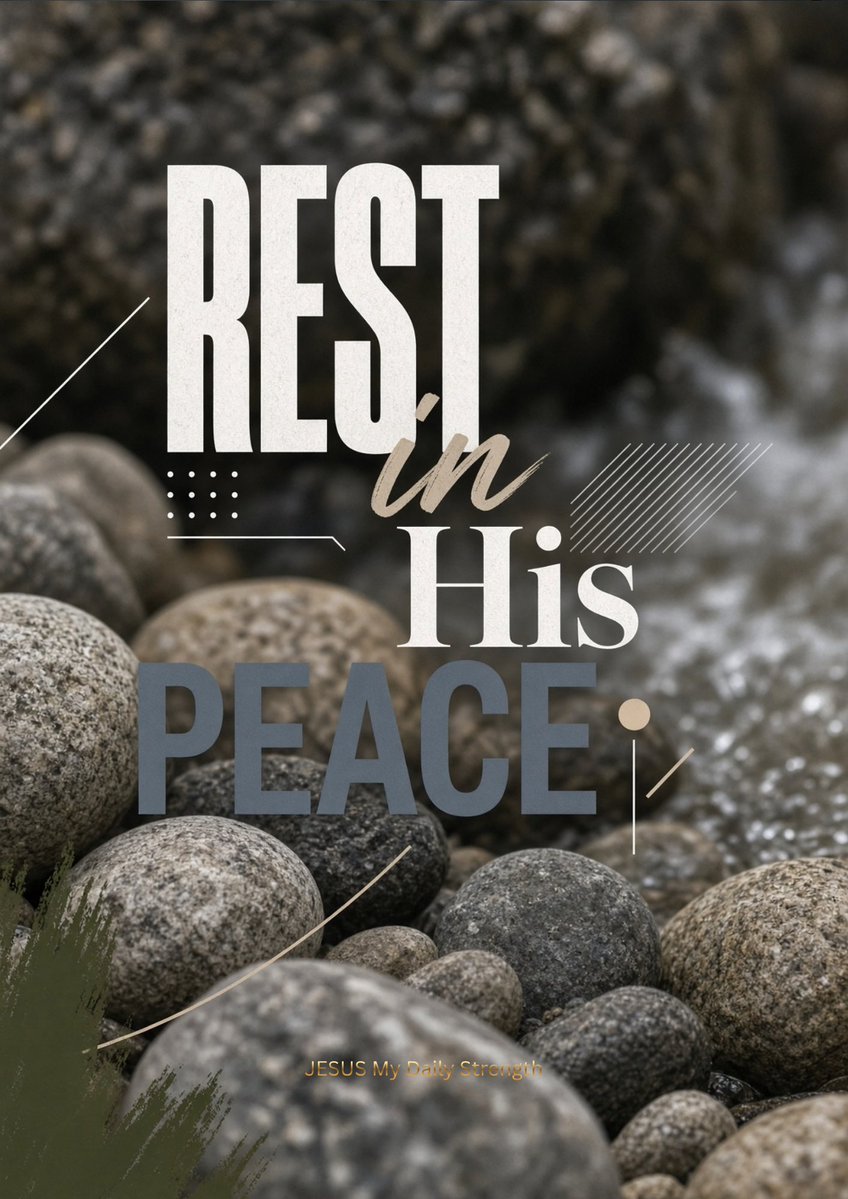 JESUS__Strength's tweet photo. Psalm 4:8
"In peace I will lie down and sleep, for you alone, O LORD, will keep me safe."

If your mind won't slow down at night, you're not alone. Maybe it's the bills, the what-ifs, or a conversation you keep replaying in your head. Here's the thing: you don't have to stay up guarding your whole life. God is awake, and He's keeping watch over you and the people you love. So tonight, hand Him the list that keeps running through your mind. Take a deep breath, let your shoulders drop, and rest. You're safe in His hands.

#PeacefulSleep #RestInGod #HeKeepsMeSafe