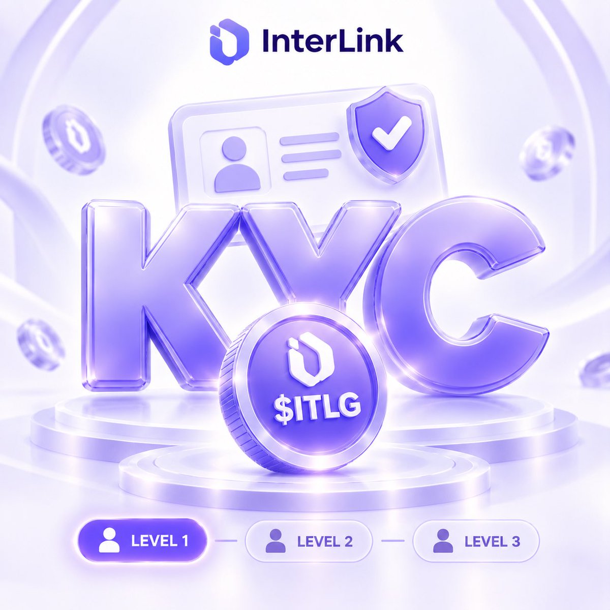 InterlinklabsEt's tweet photo. 🚨 BREAKING: $ITLG REWARDS WITH KYC LEVEL 1?!

Linkers have been waiting for answers about KYC and migration. Now, a key update is drawing attention! 👀

✅ KYC Level 1 users may also be eligible to receive $ITLG, according to the information shared.

This could mean eligible Linkers won’t need to wait for KYC Level 2 or Level 3 just to receive their $ITLG allocation.

⚠️ Remember: receiving $ITLG is different from converting it into $ITL. Eligibility and requirements may vary depending on the process.

👇 LINKERS, WHERE DO YOU STAND?

🅰️ KYC Level 1
🅱️ KYC Level 2
🅲 KYC Level 3

Drop your current KYC level in the comments!

#InterLink #ITL #ITLG
