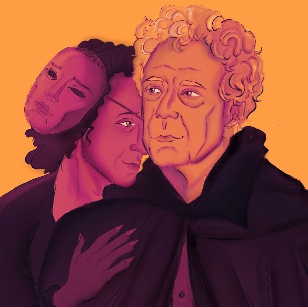 lecters_lamb's tweet photo. twins #danstat &amp; #devilsminion 🧡💜 https://t.co/EO3zOgIRYG