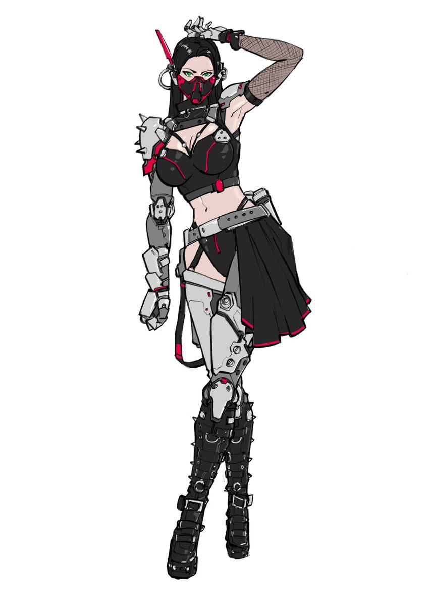 alexcipriano's tweet photo. Let me draw your robot goth girls https://t.co/ZWB2ta3e4Y