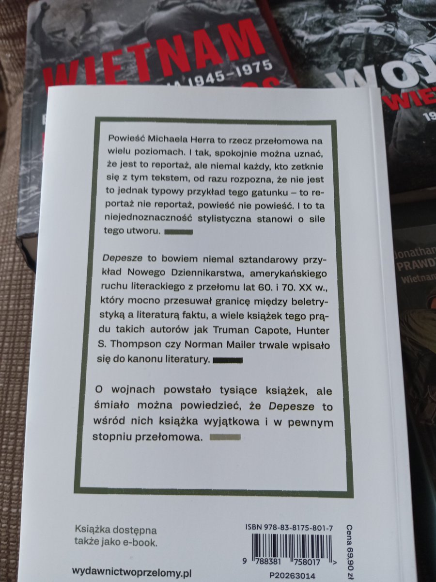 StZerko's tweet photo. Kolejna książka o wojnie w Wietnamie, wydawnictwo Przełomy czyli @Przeswity, a poleca sam @Przewodzik https://t.co/KdThwJb22H