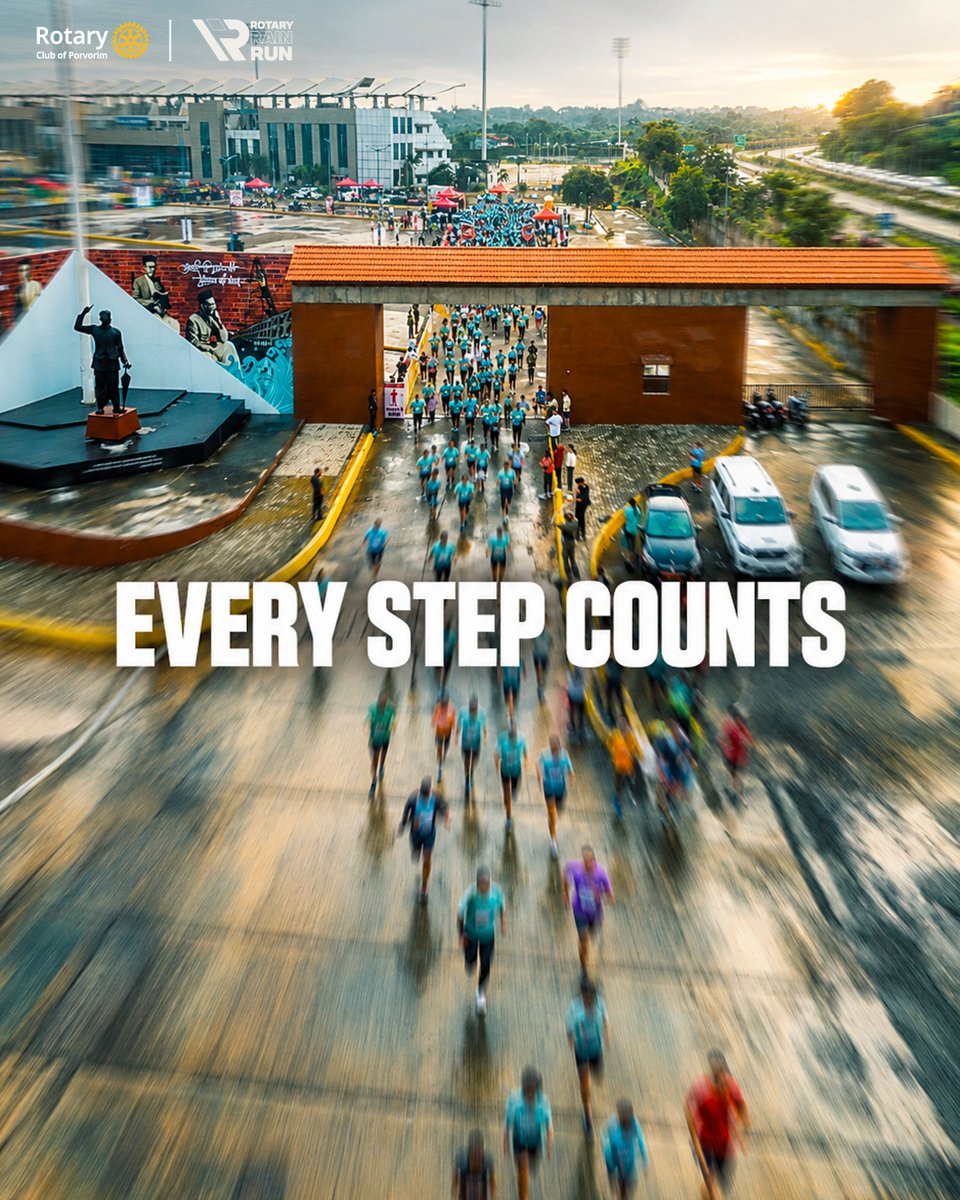 RotaryRainRun's tweet photo. Every step brings us closer together. #RotaryRainRun #RunningCommunity #EveryStepCounts https://t.co/XosYLzuYx2