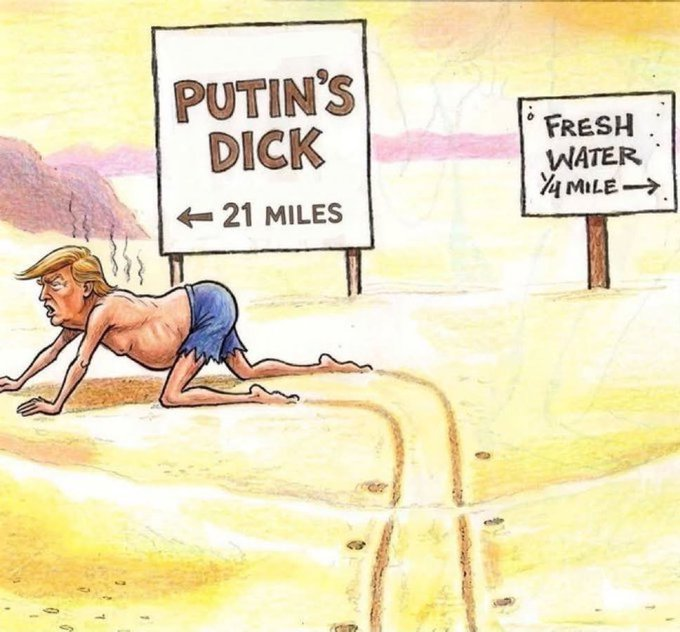 FalcoPrrm7's tweet photo. MAGAtards when they see an unsckd russian dick https://t.co/d1IdFK1ccE