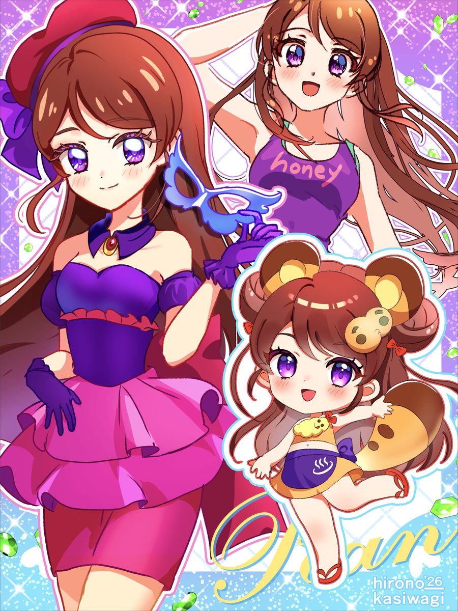hirono_kasiwagi's tweet photo. 💜💜🍤💎✨ https://t.co/EZxNKumv7T