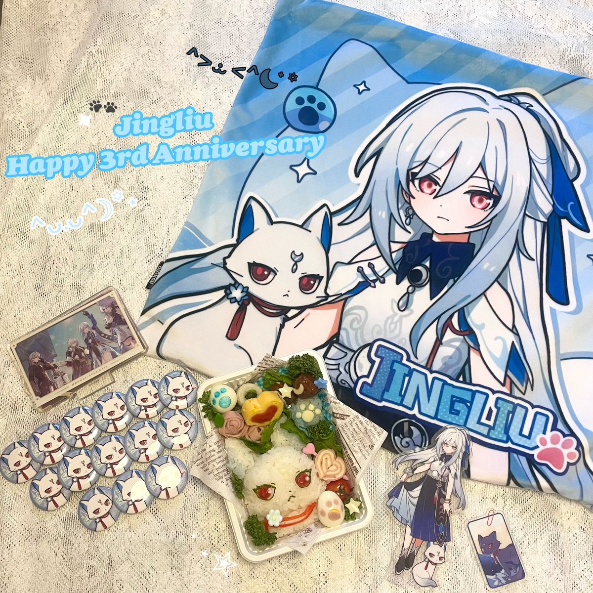 lv1ymz's tweet photo. 镜流三周年🐾🩵

 #鏡流  #Jingliu  #HonkaiStarRail https://t.co/9hCPohAx3C