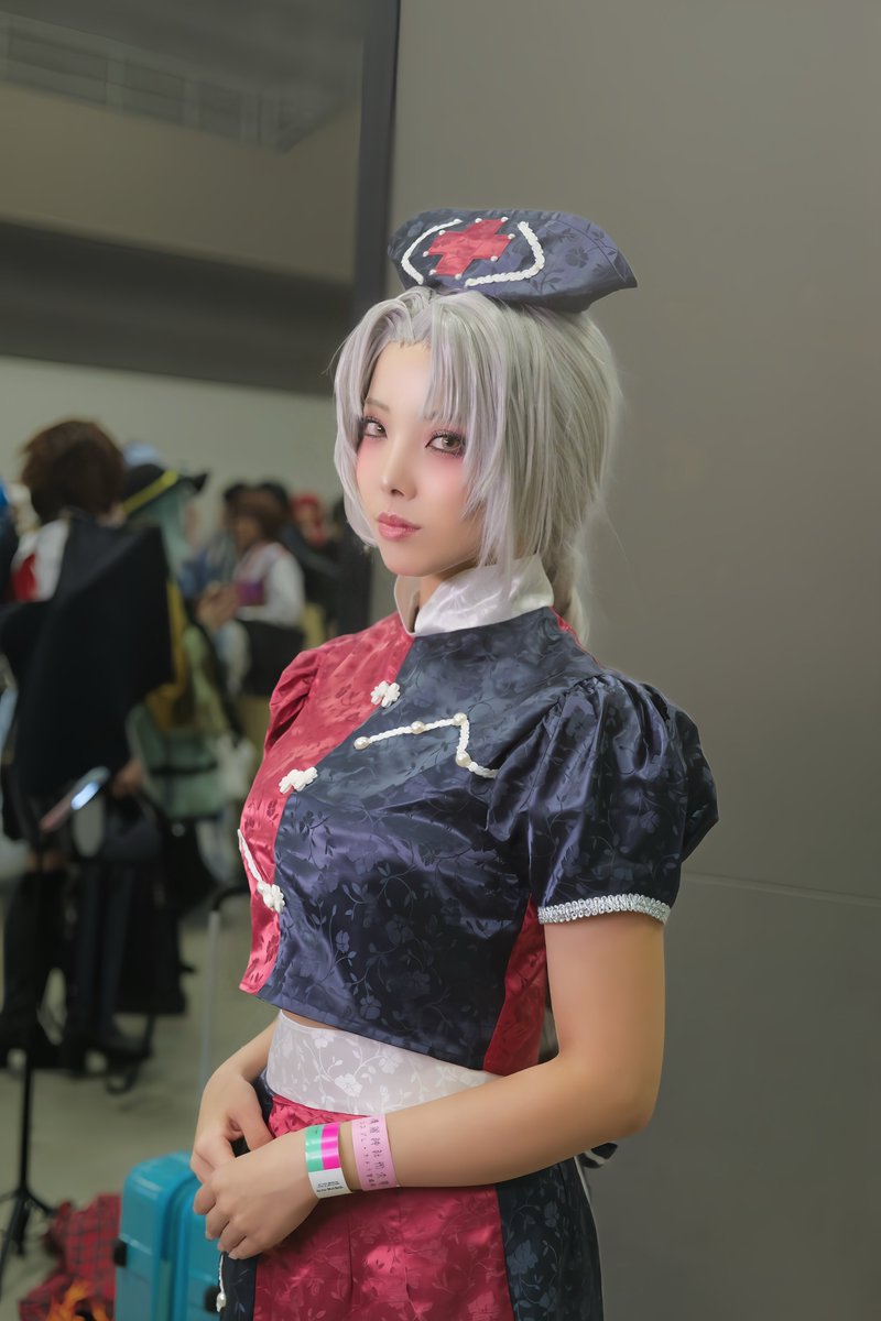 tsubaki_0305's tweet photo. 《コスプレ/cosplay》
東方project 八意永琳

📸@itiroku00 
#秋季例大祭 #例大祭 https://t.co/vpg0dcpDz4