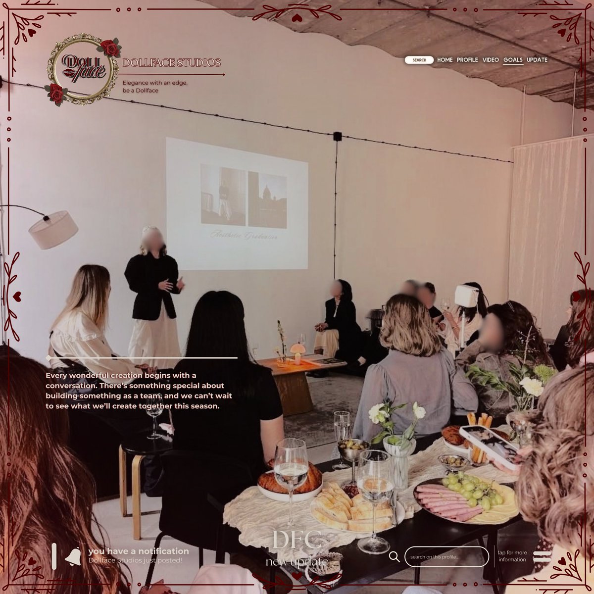 D0LLFACESTUDIO's tweet photo. ㅤ
ㅤ
ㅤㅤㅤ 𝐃𝐎𝐋𝐋𝐅𝐀𝐂𝐄  ੭‌᱖  𝐒𝐍𝐒 𝐔𝐏𝐃𝐀𝐓𝐄
            2026年 10月 11日 ،، ✶  SUNDAY

            ❜୧ Behind every door lies a world waiting to be discovered. DOLLFACE STUDIO gathers for a meeting dedicated to our upcoming Halloween collection. 🗝️
ㅤ
ㅤ https://t.co/gOuARuj4mq