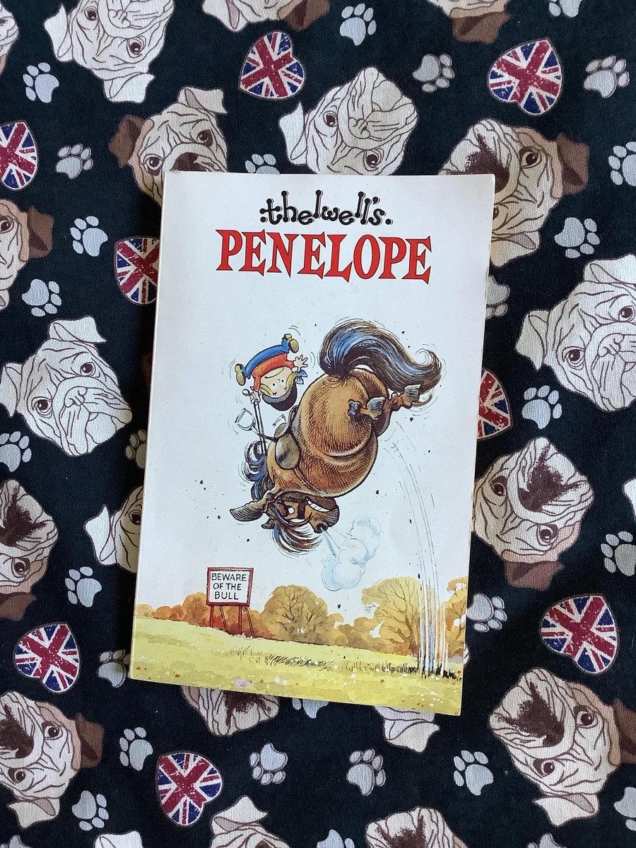 WatsonsVintage's tweet photo. NEW LISTING - A Fun #giftidea RARE Vintage 1989 Thelwell's 'Penelope' Paperback Book by Norman Thelwell -Funny Horse Riding Cartoon Strips - Pony Lover Birth Year Gift https://t.co/SyJl2qJJA1 via @Etsy #VintageBooks #Penelope #NormanThelwell #PonyHumour #1989Gift #nostalgia https://t.co/ZFgeQQ5std
