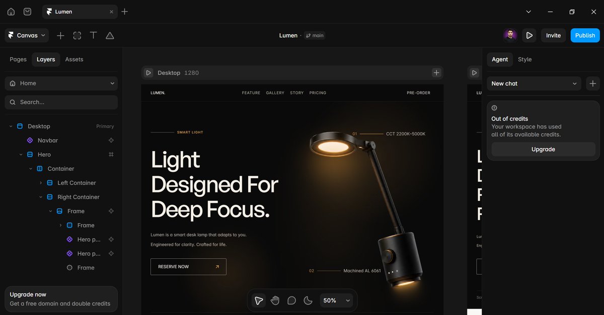 alixasssan's tweet photo. Clean Landing Page Design for Framer Template https://t.co/c35920gRAr