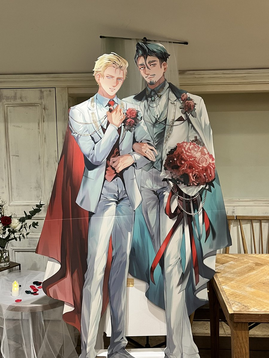 gyorui_gyogyo's tweet photo. 隊長、すげえ綺麗でした。旦那があんないい男じゃ祝うことしかできねえwww 船団にいた頃はワンチャンとか思ったけど、今日あの2人見たら、ああ元々世界が違ったんだって…俺らとは偶然すれ違っただけだって分かっちゃって…。バカだったわ俺。あーあ。俺が先に好きだったのに

#すいもく結婚式アフター https://t.co/jZaKNxQLwE