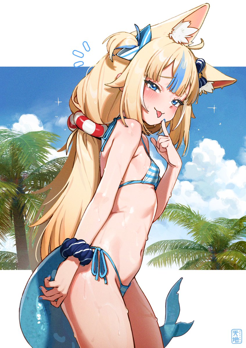 Tenchi_illust's tweet photo. 🐟💙 https://t.co/SBUEE7Nt6O