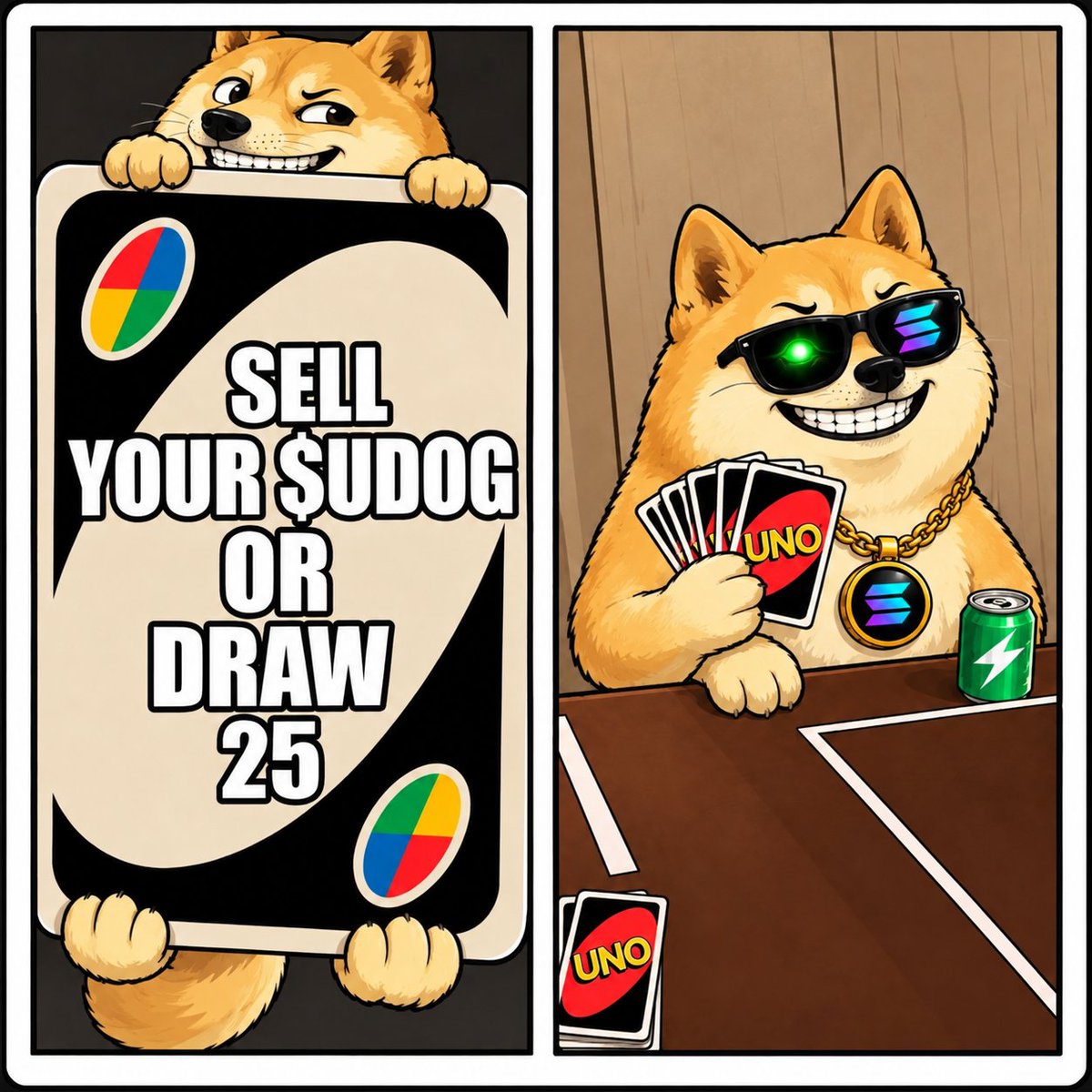 brendajiggy's tweet photo. @PapaUnderDoge My meme entry @PapaUnderDoge
$UDOG https://t.co/wuRvFEj0Ba