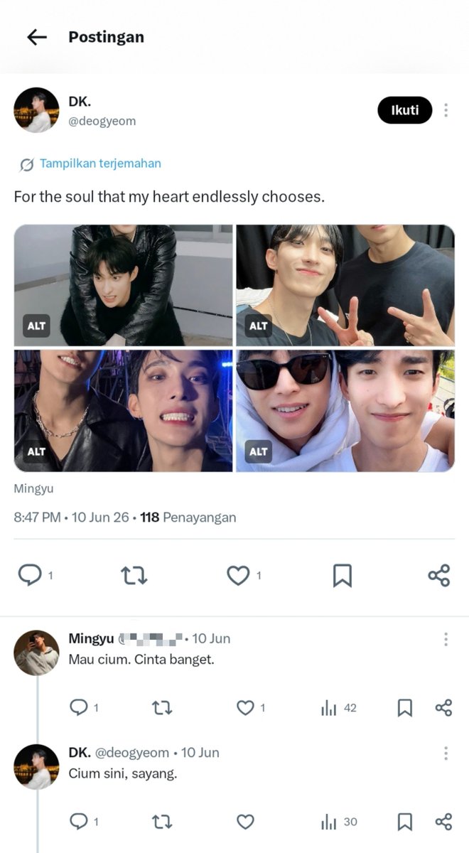 yvumii's tweet photo. @deogyeom @dockyeom CW // NSFW 🔞

Gue sekarang jadi tau kalau lu main RP emang cuma buat selingkuh dan NGEWE LONGREP wkwkwk stress dah. Kata gue mah udahan birahi icip kontol sana sini, waktunya lu SENTUH RUMPUT sebelum karma buat lu dateng. @zeoqmin @leedoqyeom @deogyeom @dockyeom https://t.co/81AUAfpaDC