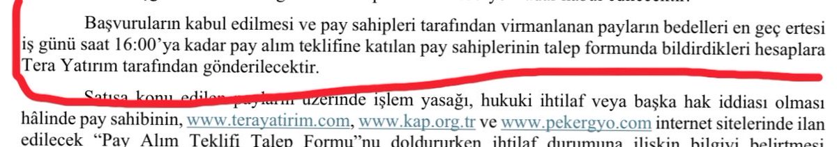 dreamer8740's tweet photo. #pekgy  
En geç ertesi gün gönderilecektir denilen pay bedelleri tam 25 gündür yatırılmadı ve @spkgovtr  3 maymunu oynamaya devam ediyor ! 
Fonculara şipşak çözüm bulanlar Çağrı hakkı olan yatırımcıları görmezden geliyor 
Görevini yap
18.77  hakkı olan yatırımcıyı koru @spkgovtr https://t.co/bNl8nyVohf