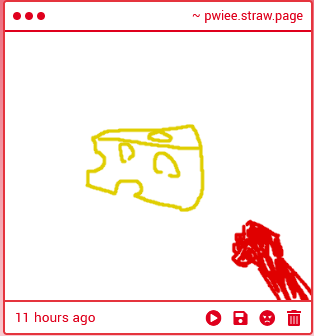 Pwie___'s tweet photo. suspiciously little nightmares shaped cheese https://t.co/oxQzuldBAJ