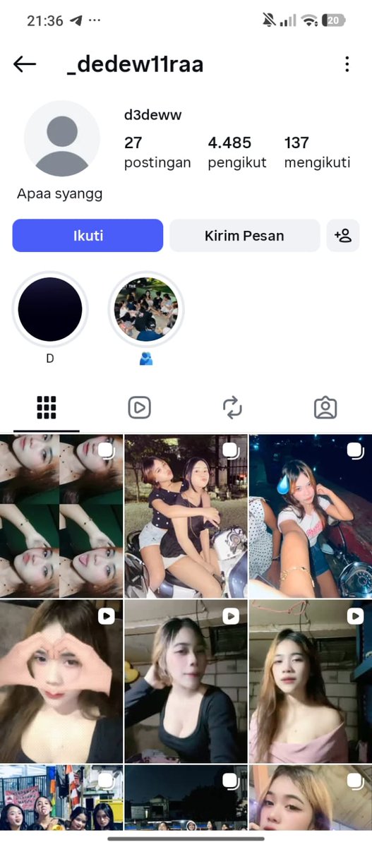 mieayamov's tweet photo. spill akun ig sdm monyet nan sampah masyarakat 👇👇 https://t.co/8AXqTRceze