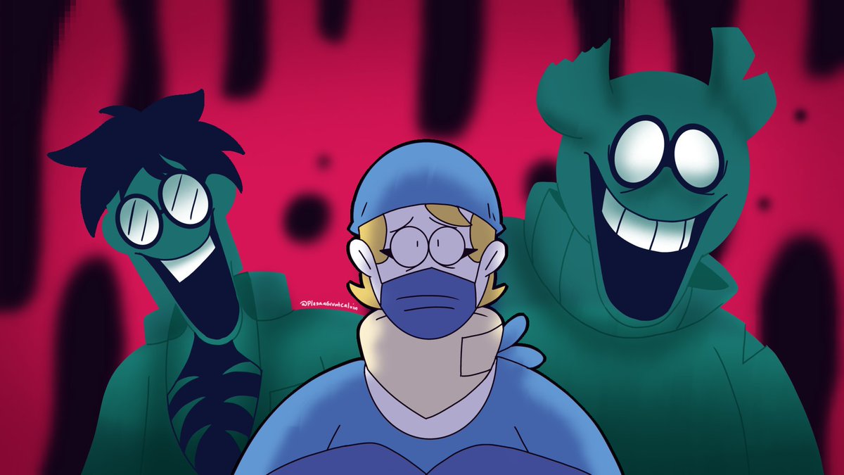 CalvinGrunt's tweet photo. Artwork for the third chapter of Spooky Month: Night of Darkness AU.

#spookymonth 
#spookymonthfanart

You can read the chapter here!

https://t.co/Cqo1anucL3 https://t.co/PIMWu56JG8