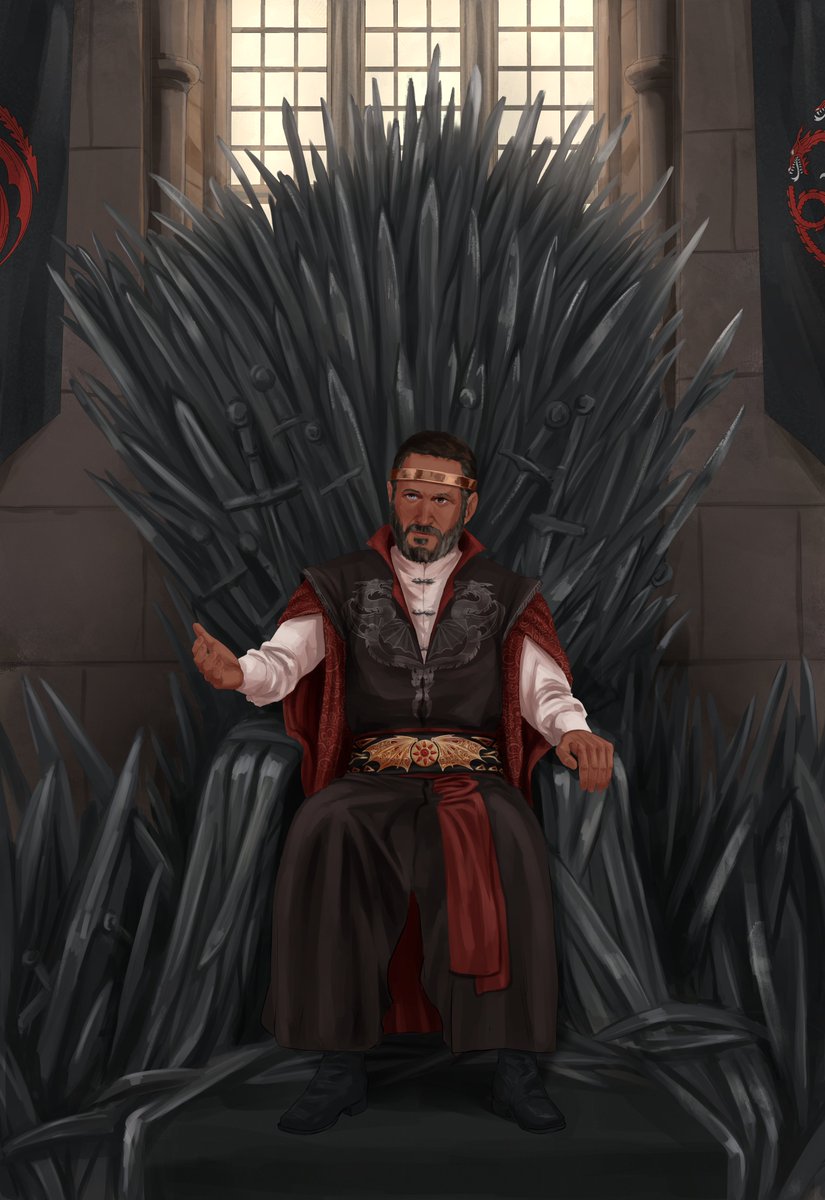 AlwynNo's tweet photo. King Baelor II

#akotsk https://t.co/6n6y2d0BGu