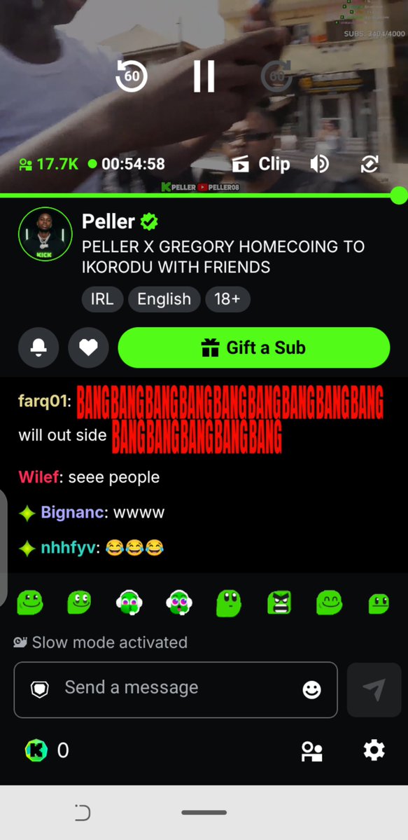 anthonygeraldoo's tweet photo. I hate bragging about Views whenever peller streams, because he's been pulling huge numbers on stream for almost four years now!

Almost 20k on kick already and 5k on YouTube! Motion 🚀. https://t.co/Rrpe1yK6TL