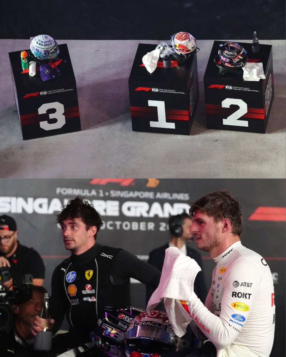veraylec's tweet photo. the way max moved closer just to sit next to charles and mostly to have the yapping session with him 😭 https://t.co/S0GfZ7vwVn