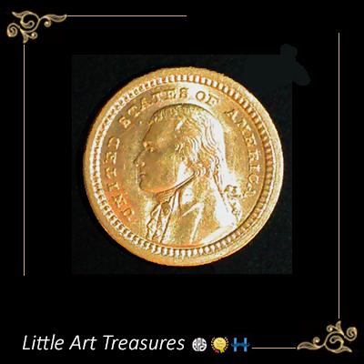 LATstamps's tweet photo. You never know what you might find in our Hipstamp &amp; eBay stores
Like this US 1903 Gold $1.00 Louisiana Purchase Expo, St. Louis, Jefferson Gem Extremely Low Mintage
Little Art Treasures-Giant 65% Off Sale
https://t.co/oDzh6jCA8Q
#StampCollecting #Coins #Collectibles #Philately https://t.co/4iw62jOaLH