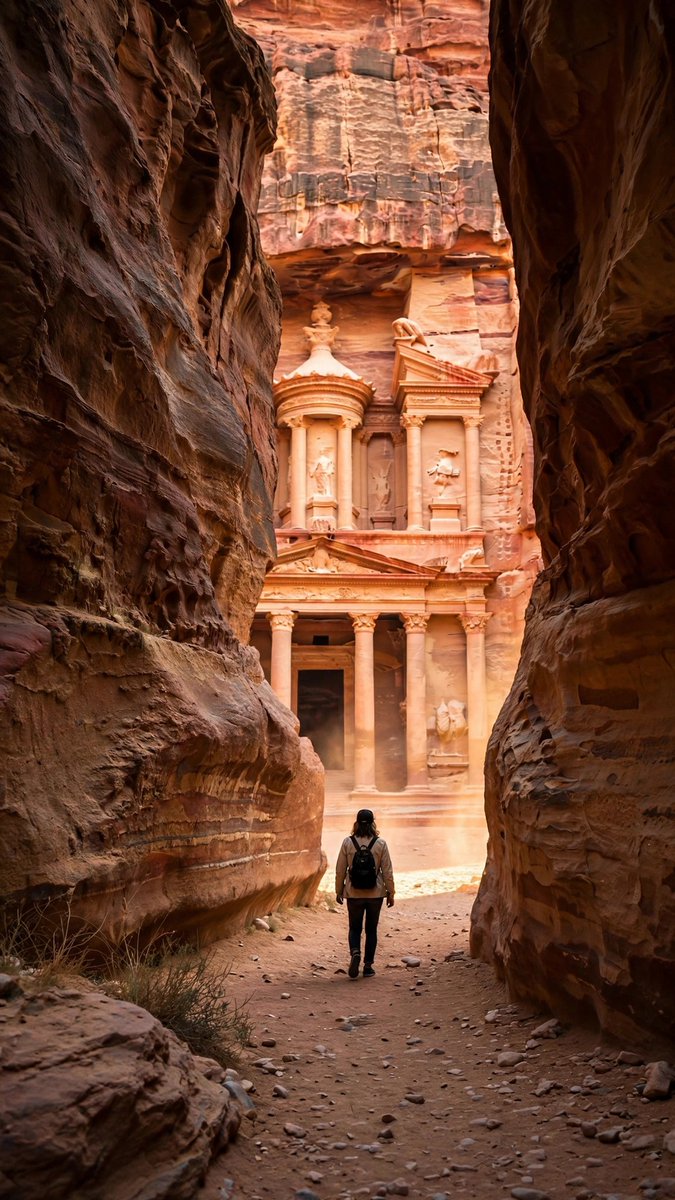 Natureframe_5's tweet photo. 砂漠の奥に眠る宝物、ペトラ。
📍 Petra, Jordan 🇯🇴 https://t.co/4QU6Z4w4fX