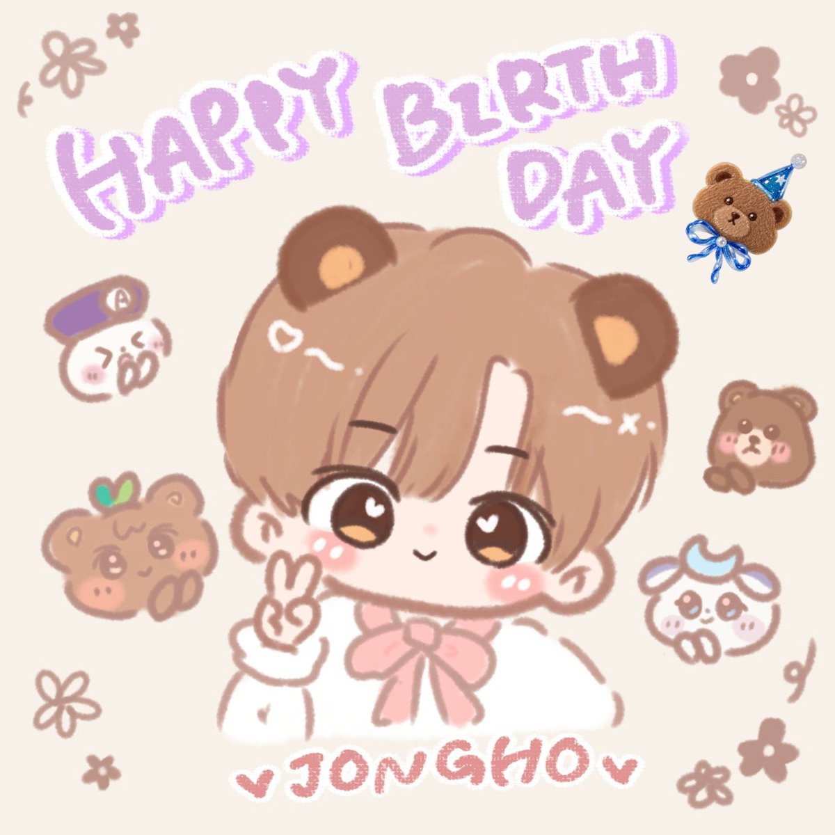 akskzk_s2's tweet photo. 내 사랑 생일 축하해 🧸⋆*

#AlwaysOurPrideJongho
#종호야_사랑해_행복하자 
#에이티즈 #종호 #Jongho https://t.co/p8thBftIgU
