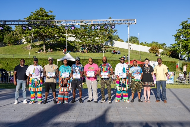 BdaGovernment's tweet photo. The Department of Culture recently hosted the 2026 Gombey Festival bringing residents and visitors together for an evening of rhythm, dance and cultural pride.

The festival featured performances from Gombey troupes across the island, alongside the PHC Majorettes and Drum Corps, Fire Wayne, Aalai and Rated E Dance Crew.

This year’s celebration also paid special tribute to the late Zaniko Hendrickson of the H&H Gombeys, honouring his lasting contribution to Bermuda’s Gombey tradition. The Warwick Gombeys also recognised the memory of Rickai “Pugi” Raynor.

Thank you to all the performers, organisers and attendees who helped celebrate and preserve this important part of Bermuda’s cultural identity.