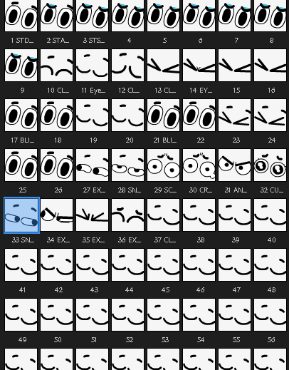effyyyuhhhh's tweet photo. what sick person puts the eyebrows in the same symbol as the eyes https://t.co/dtZGgBzEph