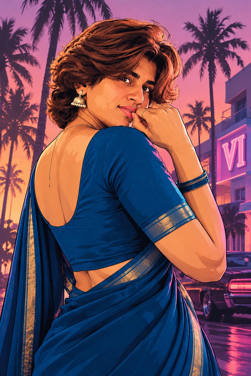 DeviPriyaTamil's tweet photo. #newprofilepic Devi Priya in GTA VI version epdi irukan comment pannuga https://t.co/Myv2ABpTU8