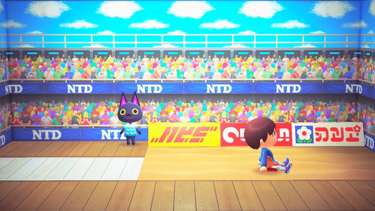 47ahiru_02's tweet photo. あつ森の今日のコーディネートのテーマは「走り幅跳び」。空中で走ってるように足を動かすのって難しいよね。(「・ω・)「 https://t.co/KqIa8XXZLJ