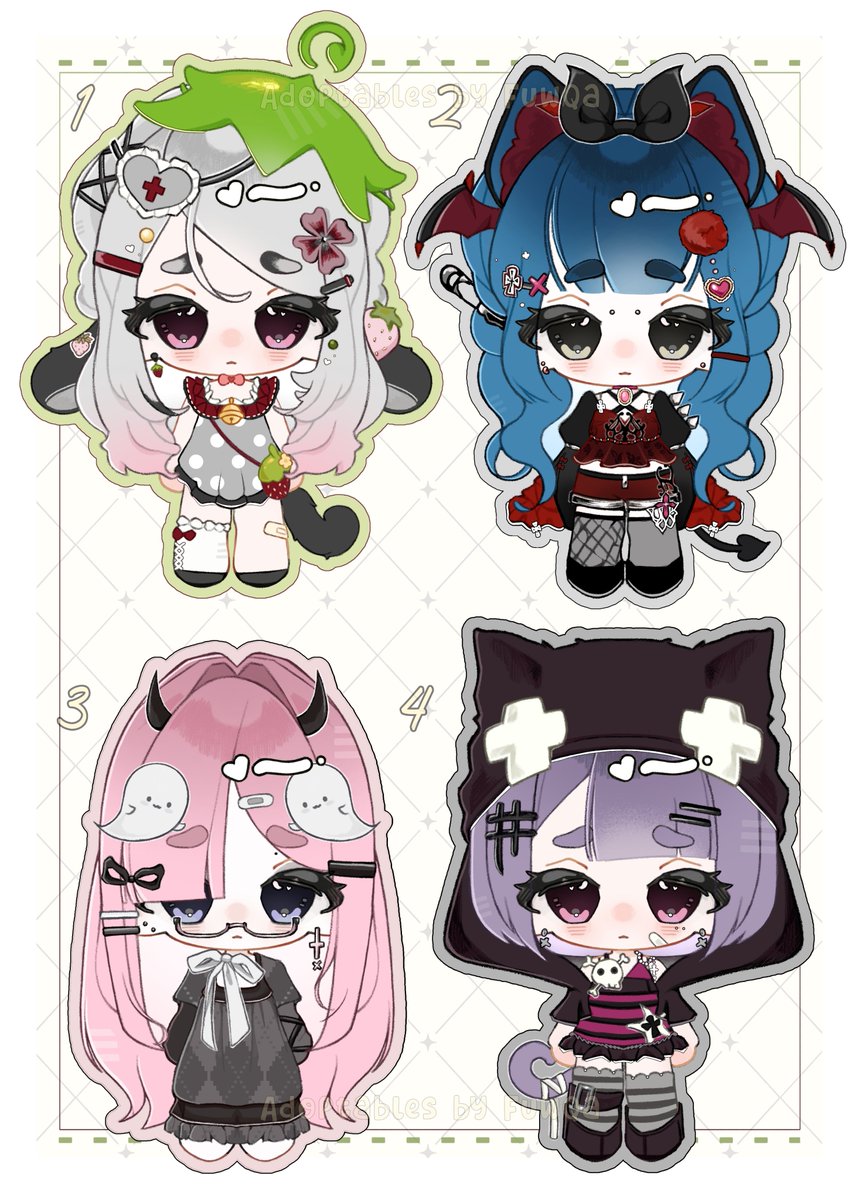 FuWQa_04's tweet photo. 🪽 Mini Adoptables 🪽

ꗃ﹒ $13 each

🔗 Link below ~ ↻  +  ♡︎ is appreciated .ᐟ help share pls >< https://t.co/wy02XQKugk