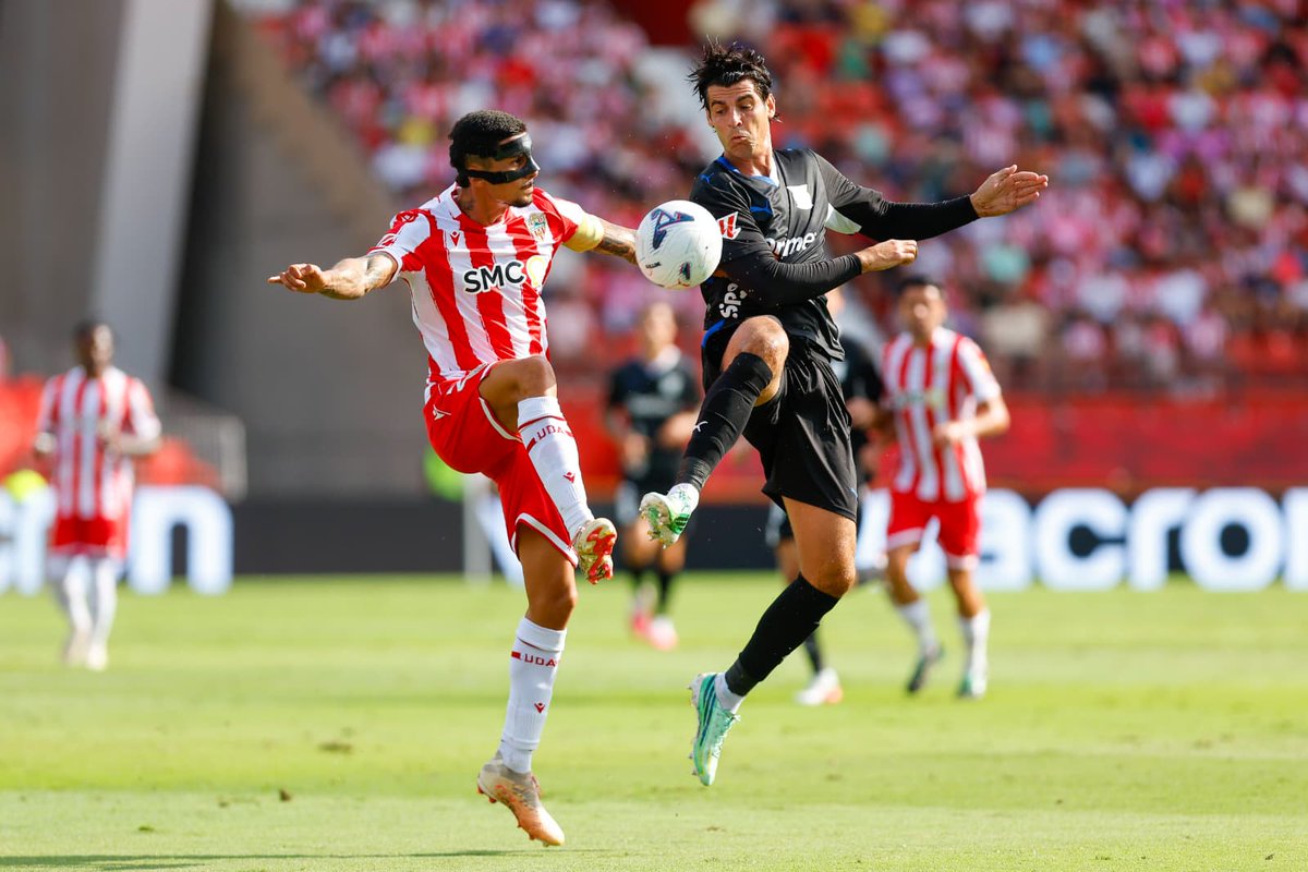 CDLeganes's tweet photo. ⏯️ Arranca la segunda mitad en el UD Almería Stadium.

0-0 | #AlmeríaLeganés #VamosLega ▽ https://t.co/3yRThJld3C