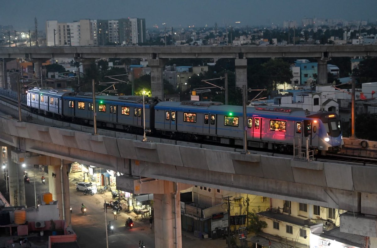 BoyMadras's tweet photo. Future of Chennai is powered by Metro Rail Network ❤️🥹

Western Chennai's deserves it. https://t.co/vfx6wlQ5T3