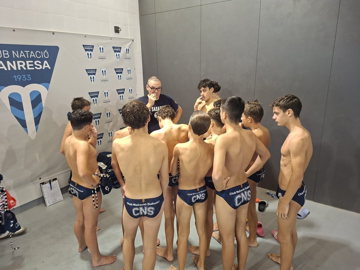 cnswaterpolo's tweet photo. CN Manresa 2 - CN Sabadell 12. Infantil masculí. Lliga Catalana, 1a fase.
#somCNSabadell #adnclub #plapedreraCNS #somwaterpolo https://t.co/4zZLzKVMGS