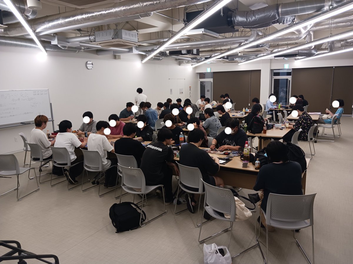 PZFace's tweet photo. 交流会たくさんの人が来てくれました！
本日はフリー会だけでなく、合間にスイス4戦の小規模大会を挟んでみました
またよろしくお願いします^_^ https://t.co/NuqgiIWYPH