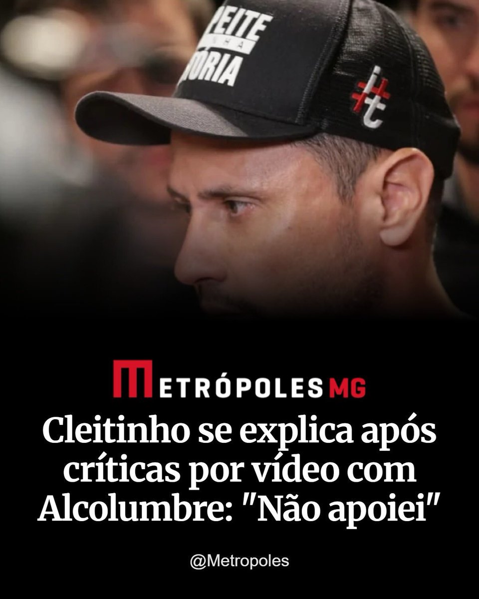 MichelcSales's tweet photo. "Estou começando a repensar o APOIO que SEMPRE dei ao CLEITINHO.

É um homem honesto? CREIO QUE SIM.
Tem vontade de fazer o bem para o POVO? CREIO QUE SIM.

MAS sua falta de POSIÇÃO é algo que me incomoda demais. Ou você é de um lado ou é de outro. Esse negócio de querer agradar a todos NUNCA deu certo e não faz parte dos ensinamentos do NOSSO SENHOR.
