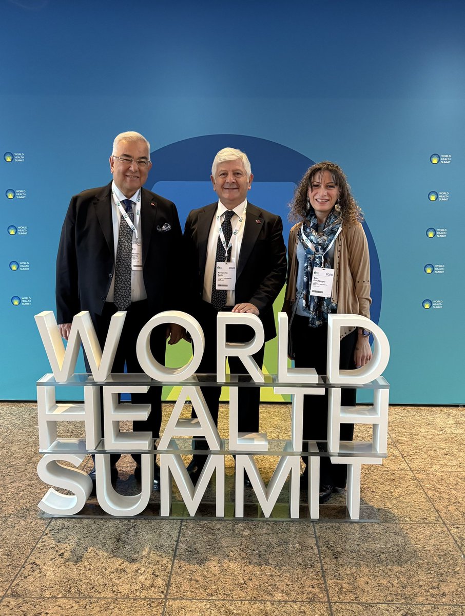 Dr_K_Aydin's tweet photo. Dediler ki; nerelerdesin
Dedik ki; “World Health Summit” Sağlık zirvesindeyiz. Çünkü, Sağlık Bilimleri Üniversitesinin Tıp ve Sağlık üzerine söyleyecekleri var. Sağlığın sorunları ve geleceği tartışılıyor
@profdrmgerek @sbuedutr https://t.co/VMfSeXLWfU