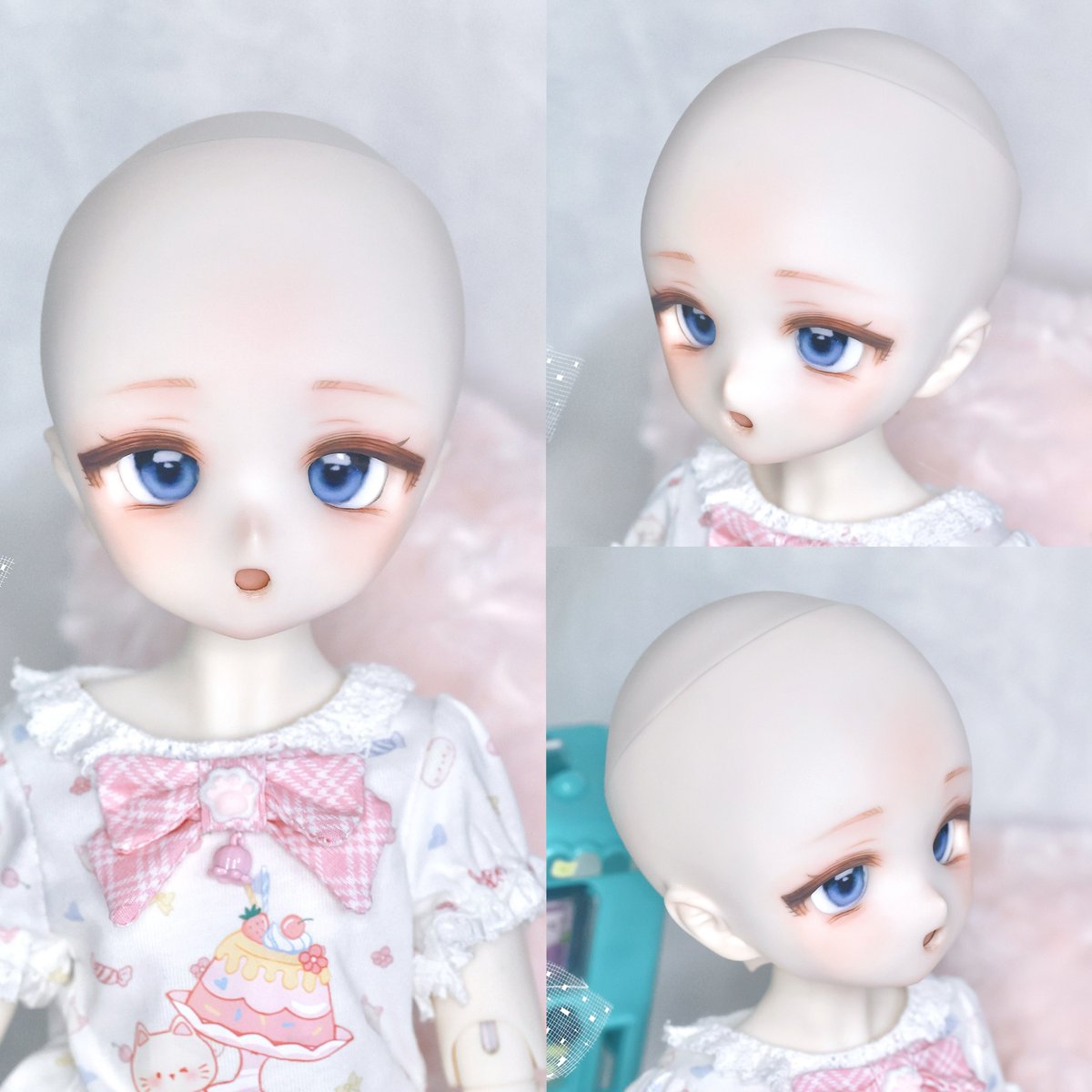 stellamint_'s tweet photo. [宣伝&amp;拡散希望🎀]
可憐なDDH01番ちゃんを出品致しました、今回はウィッグ付きです🤍
素敵なオーナーさんを見つかりますように🏠🌱
https://t.co/3qEIH2pH0I
⏰10/15 0:41終了予定です

#カスタムヘッドお家探し
#ドールオーナーさんと繋がりたい https://t.co/uB929lxqu2