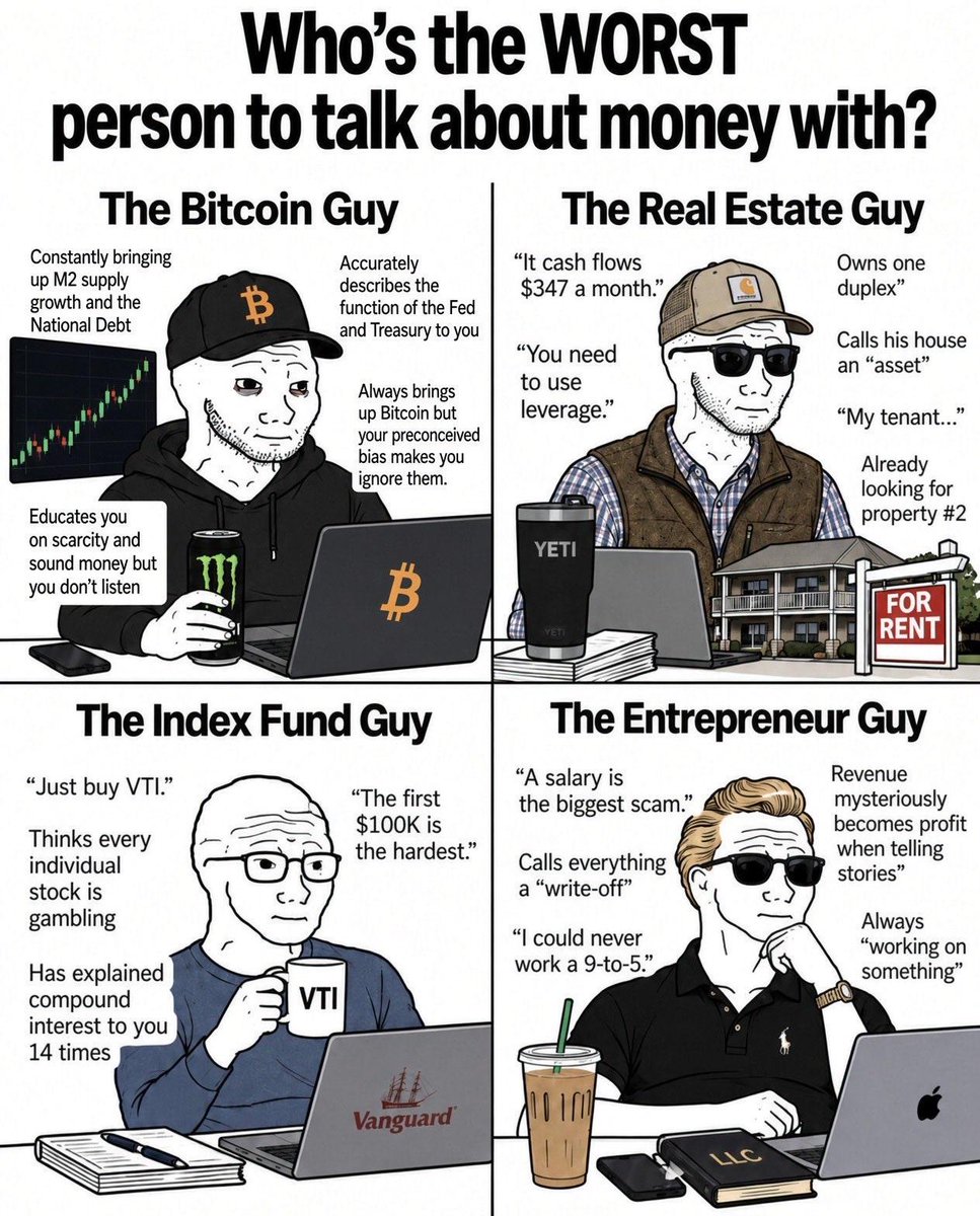 MrPicule's tweet photo. If you're homeless just buy Bitcoin https://t.co/wKSUmFUAb7