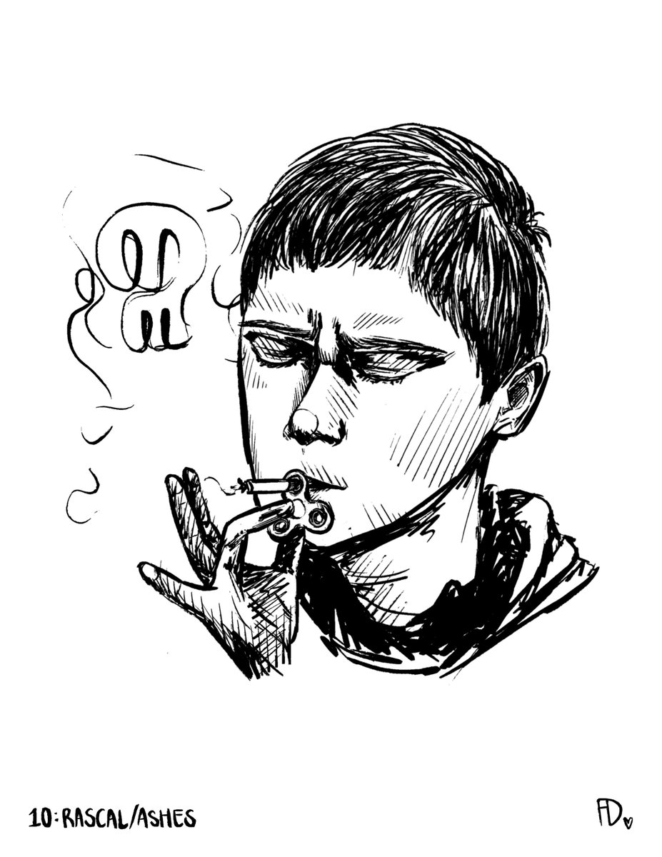 TRlPLE9lNE's tweet photo. multiple versions;
which one's your favourite?

#inktober #inktober2026 #inktober26 #art #arttwt #artmoots #bwart #supportartists #digitalart #digitalartist #sketch #versions #digitalsketch #smoke #ashes #ashesart https://t.co/fSaGUJwQb6